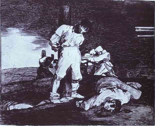 desastre de la guerra 15  y no hoi remelio (and it cannot be changed)
